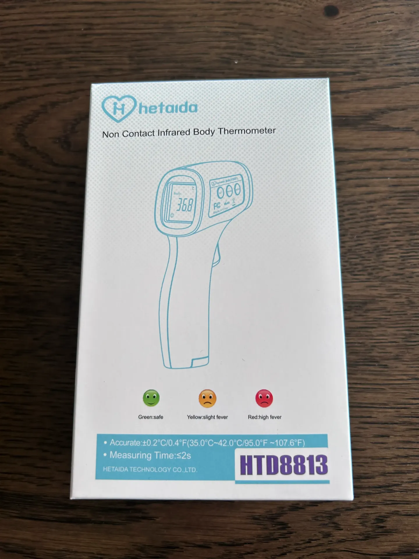 Bezkontaktný teplomer